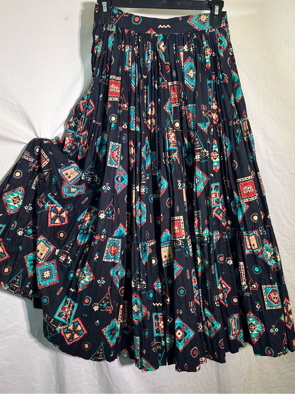 Unique Vintage Maxi Skirt